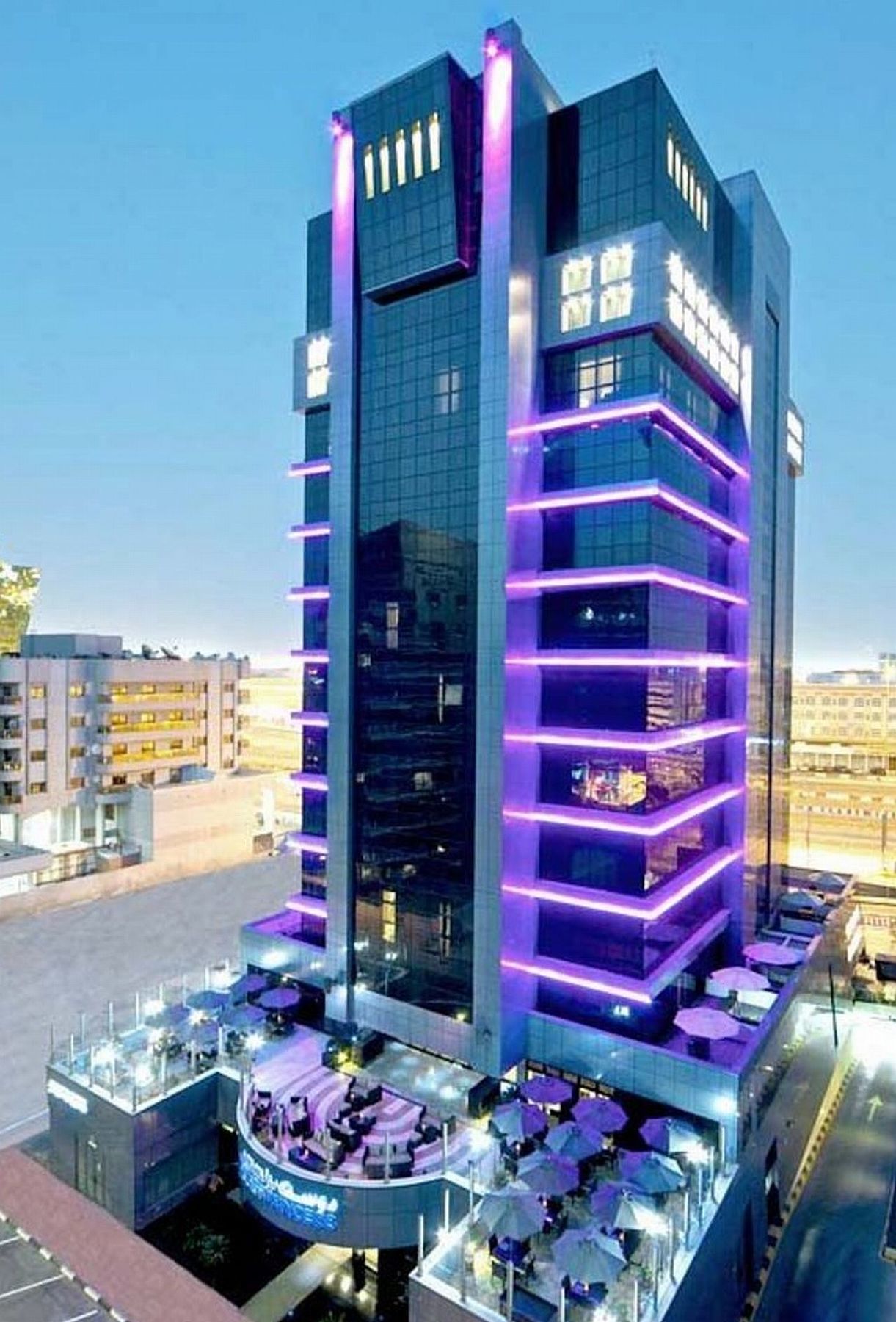 Halo Hotel Dubai Eksteriør billede